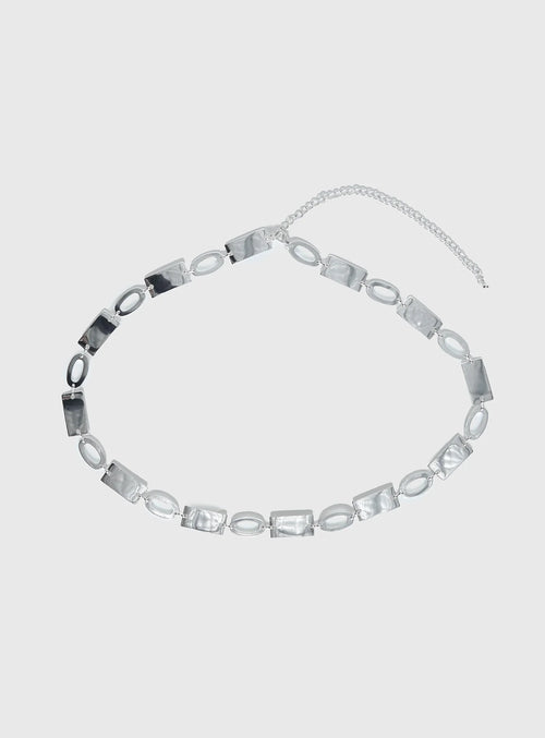 Be The One Belt Silver